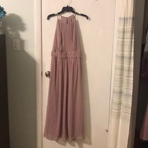 Davids Bridal Long Bridesmaid Dress